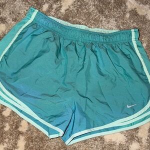 Nike Women's Aqua Athletic Shorts